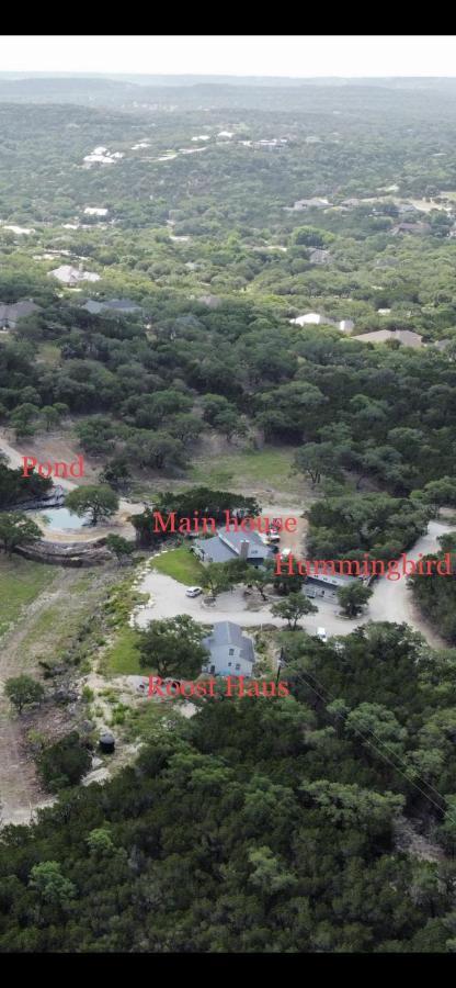 Hummingbird Haus - Hill Country Views On 20 Acres With Firepit Villa Spring Branch Kültér fotó